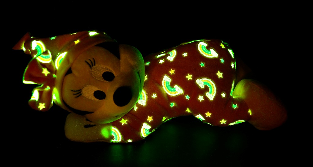 Peluche Minnie Luminescent - 30 cm