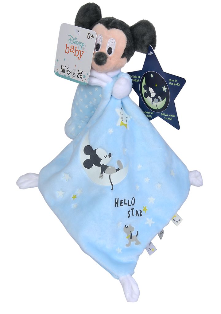 Disney Baby - Doudou mickey lumineux Doudouplanet, Livraison Gratuite 24/48h