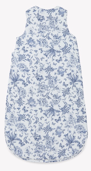 Gigoteuse Toile de Jouy Marine Taille 2 Gigoteuse Toile de Jouy Marine Taille 2