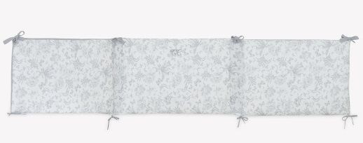 Tour de Lit Toile de Jouy Gris Tour de Lit Toile de Jouy Gris