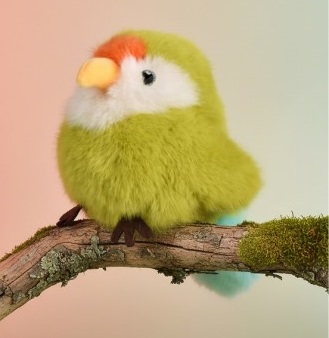 Peluche Oiseau Perruche Cui-Cui Paradis Peluche Oiseau Perruche Cui-Cui Paradis