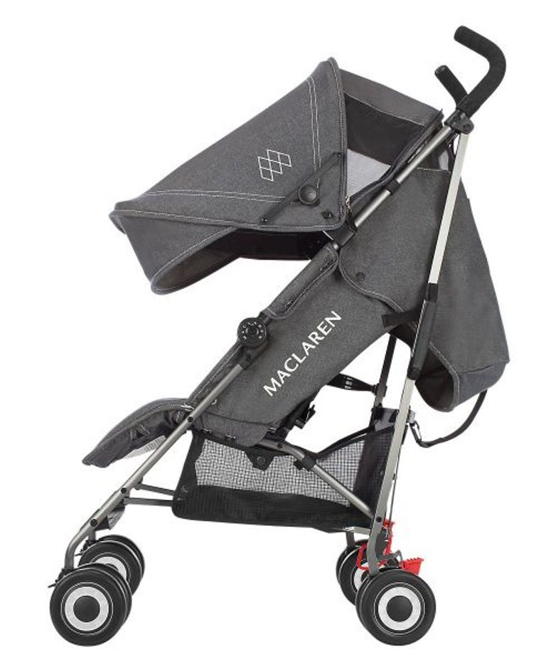 Maclaren Poussette quest denim charcoal Livraison Gratuite 24 48h