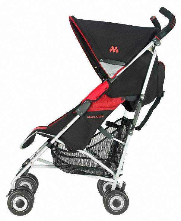 poussette maclaren quest sport black scarlet