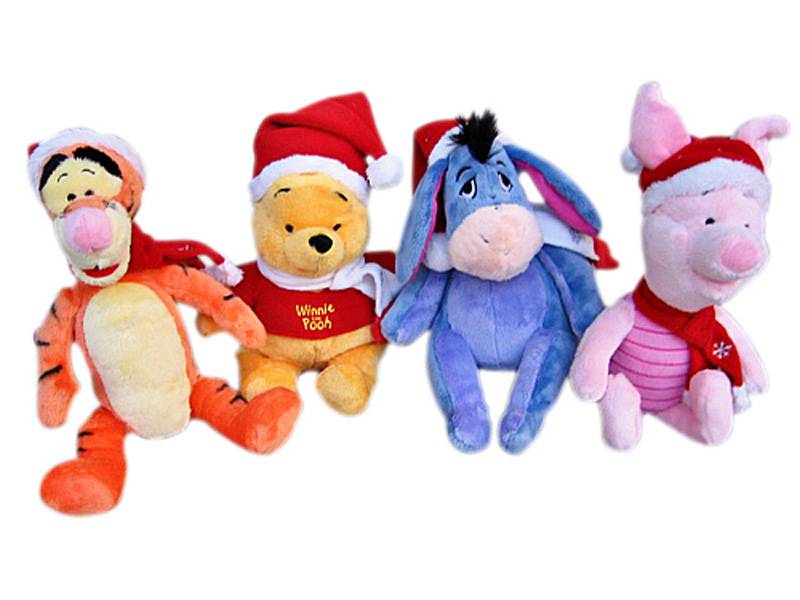 Disney - Peluche tigrou noël Doudouplanet, Livraison Gratuite 24/48h