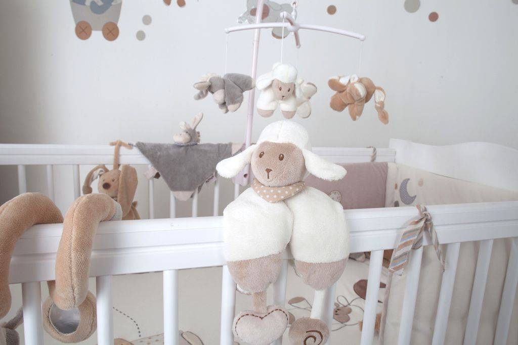 Nattou Peluche Maxi Toy Mouton Cappuccino Livraison Gratuite 24 48h