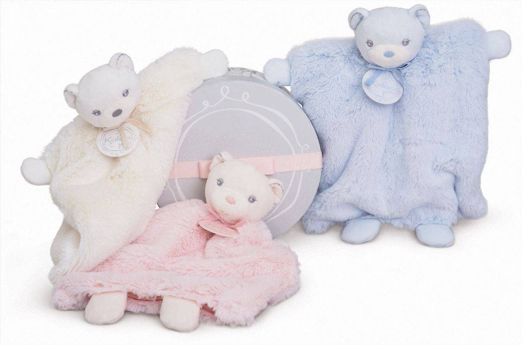 doudou kaloo ours rose
