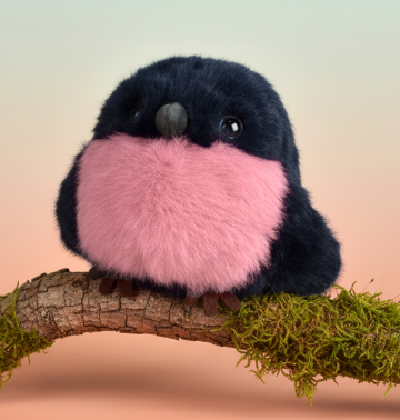 Peluche Oiseau Rougegorge Cui-Cui Paradis Peluche Oiseau Rougegorge Cui-Cui Paradis