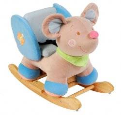 Nattou Bascule Souris Loulou Nattou Bascule Souris Loulou