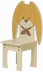 Noukies Chaise Bois Lapin Oscar