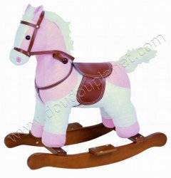 Histoire d Ours Cheval à Bascule Rose Musical Histoire d Ours Cheval à Bascule Rose Musical