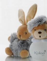 Kaloo Coffret Parfum Fur et Mini Patapouf Lapin Gris