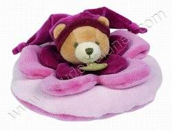 Doudou et Compagnie Doudou Mini Ours Rose