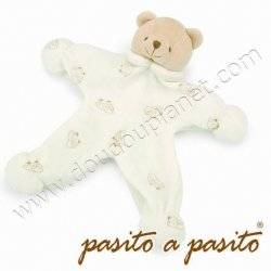 Pasito A Pasito Doudou Ours Blanc Pasito A Pasito Doudou Ours Blanc