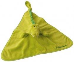 Lilliputiens Doudou Réversible Crocodile Théophile