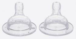 Bébé Confort Lot de 2 Tétines Silicone Evidence T0 Transition Bébé Confort Lot de 2 Tétines Silicone Evidence T0 Transition