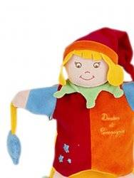 Doudou et Compagnie Marionnette Magicienne Multicolore