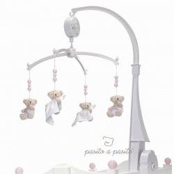 Pasito A Pasito Mobile Musical Ours Rose Livraison Gratuite 24 48h Pasito A Pasito Mobile Musical Ours Rose Livraison Gratuite 24 48h