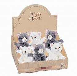 Histoire d Ours Peluche Chaton Blanc - 15 cm Histoire d Ours Peluche Chaton Blanc - 15 cm