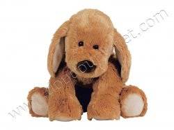 Histoire d Ours Peluche Chien Noisette