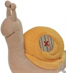 Noukies Peluche Escargot Théo - 25 cm