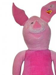 Disney Peluche Géante Porcinet - 125 cm Disney Peluche Géante Porcinet - 125 cm