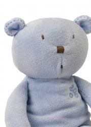 Tartine et Chocolat Peluche Ours Gaston Bleu - 35 cm