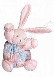 Kaloo Peluche Lapin Médium Patchwork Kaloo Peluche Lapin Médium Patchwork