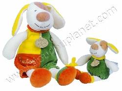 Doudou et Compagnie Peluche Maman/Bébé Chien Doudou et Compagnie Peluche Maman/Bébé Chien