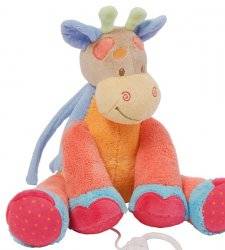 Jouet Girafe Parlante Et Dansante - Peluche Interactive Musicale Pour Enfants 1-3 Ans - Rechargeable - 32 Cm