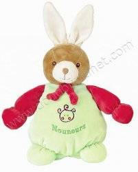 Nounours Peluche Musicale Lapin Vert Nounours Peluche Musicale Lapin Vert