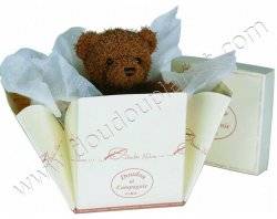 Doudou et Compagnie Peluche Ours Naissance