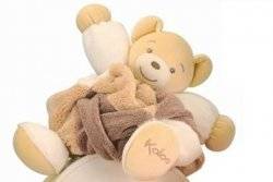 Kaloo Peluche Ours Patchwork Beige