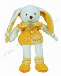 Doudou et Compagnie Peluche Pantin Lapin Etoile