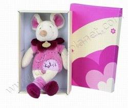 Doudou et Compagnie Peluche Pantin Souris Doudou et Compagnie Peluche Pantin Souris