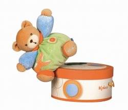 Kaloo Peluche Petit Ours Vert Croc 123