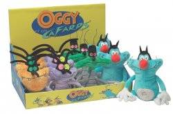 Jemini Ensemble 4 Peluchettes Oggy et les Cafards Jemini Ensemble 4 Peluchettes Oggy et les Cafards