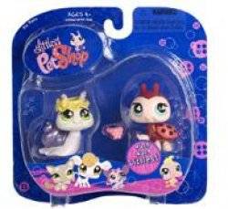 Hasbro Petshop Avec Accessoires Escargot et Coccinelle Hasbro Petshop Avec Accessoires Escargot et Coccinelle