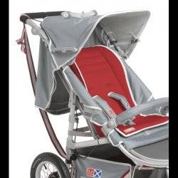  Poussette Shop'n Jogg Disc 2 Gris Vert Bordeaux