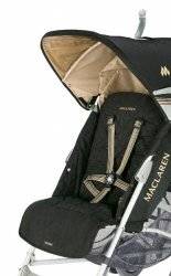 Maclaren Poussette Techno XLR Black/Champagne