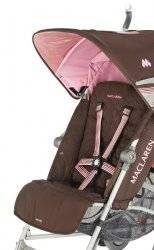 Maclaren Poussette Techno XLR Coffee Brown / Powder Pink