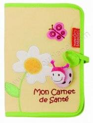  Protège Carnet de Santé Fleurs