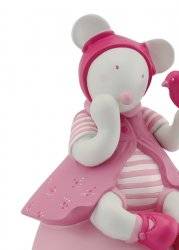Moulin Roty Tirelire Souris Lila