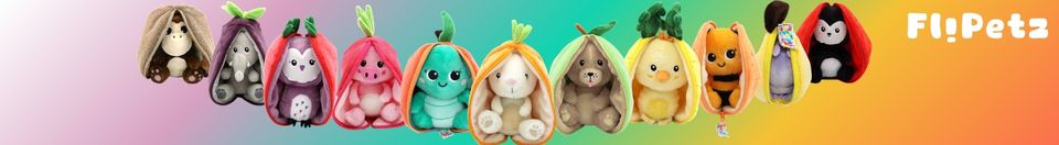 Flipetz peluche et doudou collection complète livraison offerte