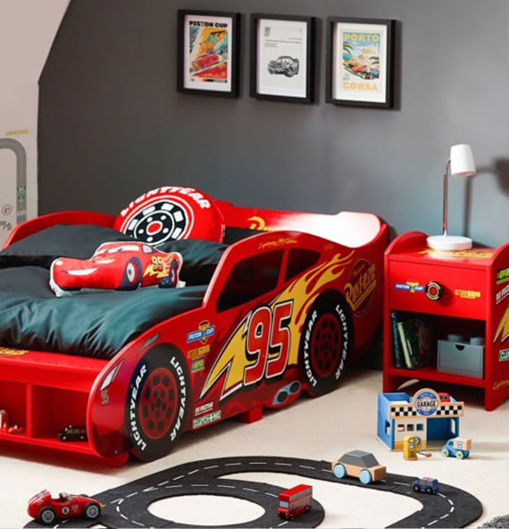 Disney home collection exclusive mobileir lit chambre chevet rangement décoration marche pied