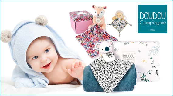 Doudou et compagnie collection pour bébé