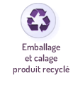 emballage et calage 100% produit recyclé