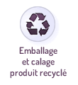 emballage et calage 100% produit recyclé
